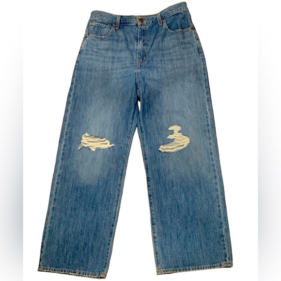 Levi's Denim - Levis High Waisted Straight Jeans